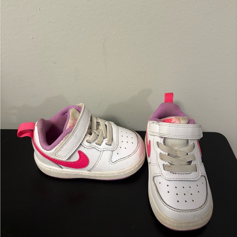 Nikes infant size 4 suitable for a 1 to 1 1/2 year old.